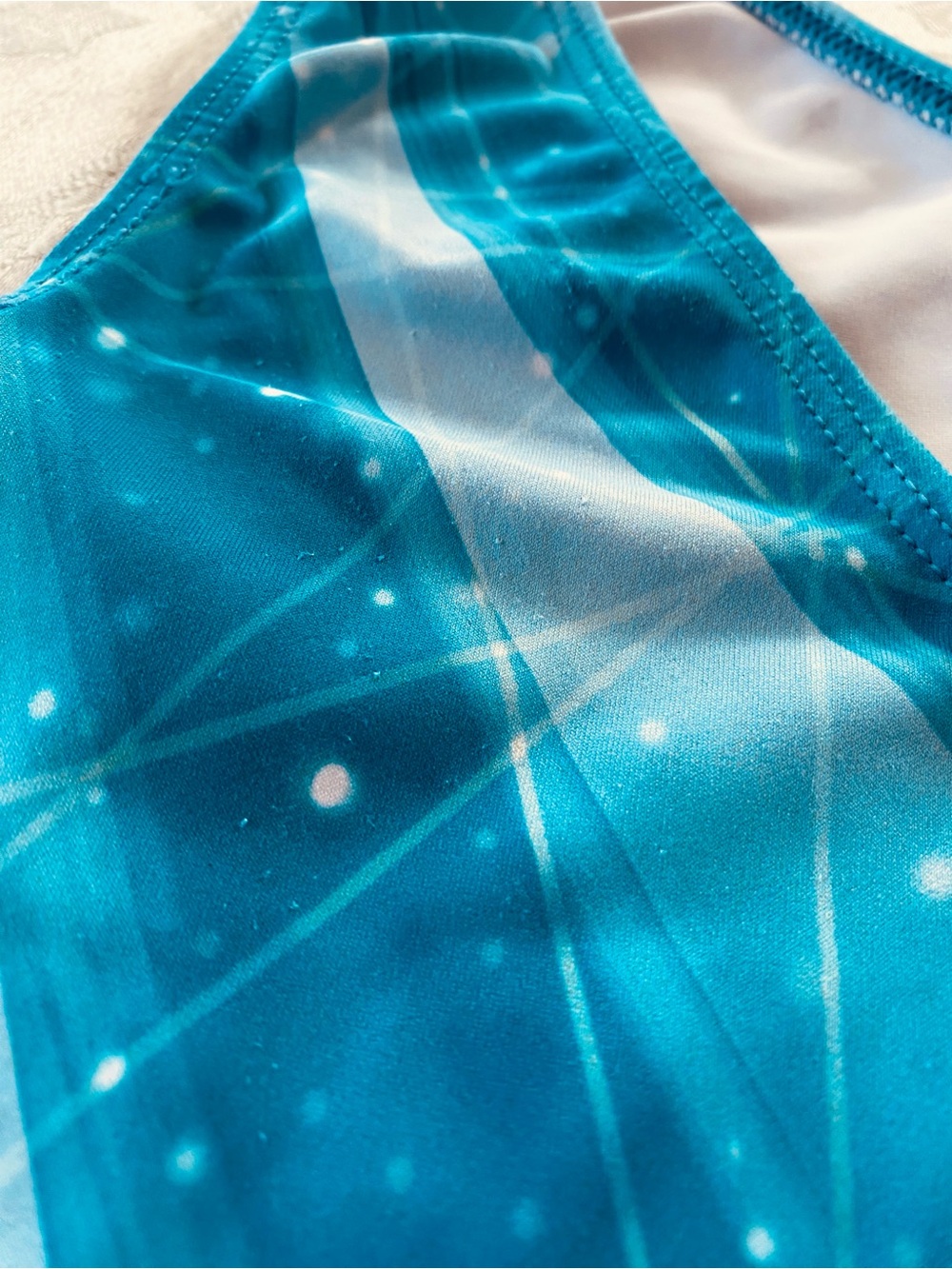 GK Gymnastics Leotard “Frozen Wind” AXS Adult Extra Small - Picture 13 of 13